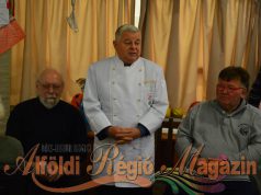 Bíró Csaba, valamint Garaczi János a Wojtyla Házban