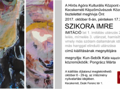 V. Szilikátművészeti kiállítás megnyitója a Hírös Agóra Kultúrális Központban