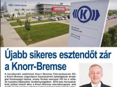 Újabb sikeres esztendőt zárt a Knorr-Bremse