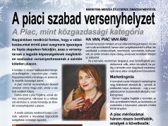 A piaci szabad versenyhelyzet