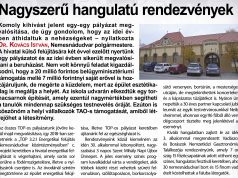 Nagyszerű hangulatú rendezvények