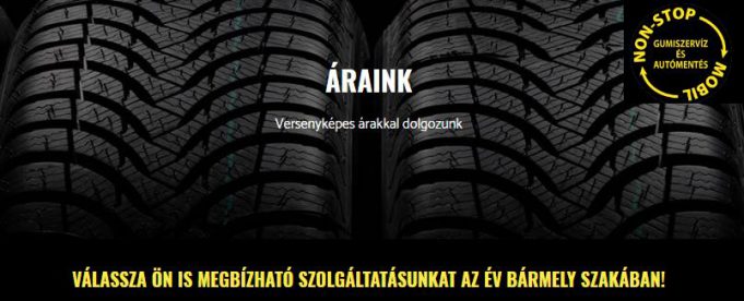 Versenyképes árak a Non-Stop Mobil Szerviznél