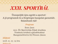 XXII. Sportbál Kecskeméten