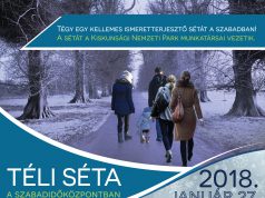 Ismeretterjesztő téli séta a szabadidőközpontban