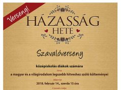 Házasság hete – Szavalóverseny