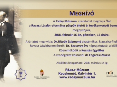 Ravasz László református püspök életét és munkásságát bemutató kiállítás a Ráday Múzeumban