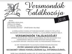 VERSMONDÓK TALÁLKOZÓJA 2018