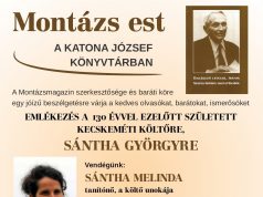 Montázs est lesz a kecskeméti Katona József Könyvtár nagytermében
