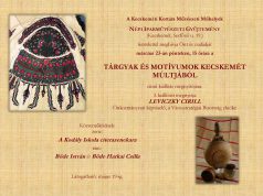 Tárgyak és motívumok Kecskemét múltjából címmel nyílik új kiállítás