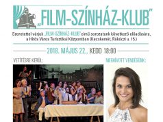 Ismét FILM-SZÍNHÁZ- KLUB