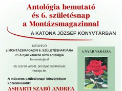 A Montázsmagazin 6. születésnapja és 5. antológiájának bemutatója