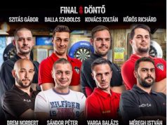 Szitás Gábor nyerte Kecskemét első számú darts bajnokságát