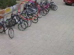 KERÉKPÁRTOLVAJ ŐRIZETBEN