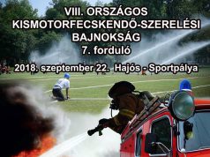 VIII. Országos Kismotorfecskendő-Szerelési Bajnokság Hajóson