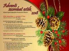 Adventi szombat esték 2018