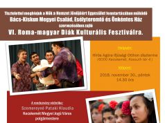 Roma-magyar Diák Kulturális Fesztivál Kecskeméten