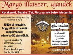 Margó illatszer, ajándék