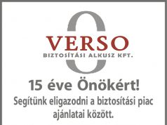 Verso – 15 éve Önökért!