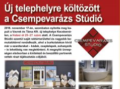 Új telephelyre költözött a Csempevarázs Stúdió