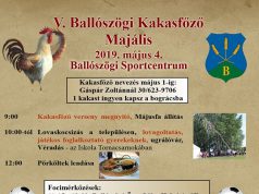 Szombaton lesz az V. Ballószögi Kakasfőző Majális a Ballószögi Sportcentrumban