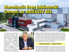 Harmincöt éves jubileumát ünnepli az ABRAZIV Kft.