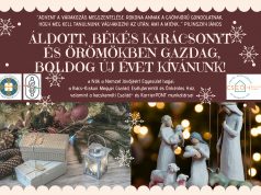 A mózeskosár körbejár és adventi gyertyagyújtás