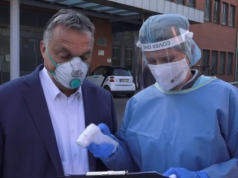 Európa legmodernebb mobil járványkórházát kereste fel Orbán Viktor