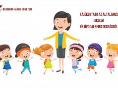Sajtóközlemény a Neumann János Egyetem Petőfi Sándor Gyakorló Általános Iskola és Óvoda beiratkozásának helyi rendjéről