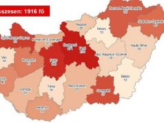 stagnál a Bács-Kiskun megyében beazonosított fertőzöttek száma (2020.04.19.)
