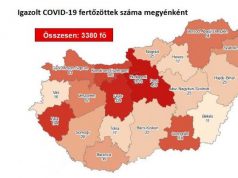 3380 főre nőtt a beazonosított fertőzöttek száma és elhunyt 6 krónikus beteg 2020, május 14 – 06:45
