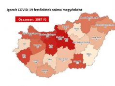 3867 főre nőtt a beazonosított fertőzöttek száma és elhunyt 7 idős krónikus beteg 2020, május 30 – 08:34