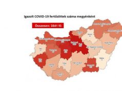 3841 főre nőtt a beazonosított fertőzöttek száma és elhunyt 8 krónikus beteg