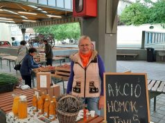 Árus portrék a piacról: Balaton Mária