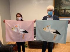 Soltvadkerten babazászló jelzi az új élet születését