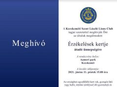 Elkészült az Érzékelések kertje, átadási ünnepség 2021. 06. 11. 15 óra.
