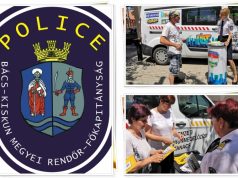 Házhoz mentek a rendőrnők Homokmégyen