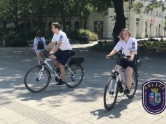 Rendőrök kétkeréken a városban