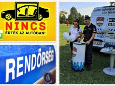 A kiskunmajsai strandon járt a Mobil Bűnmegelőzési Centrum