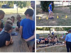 Táboroztak a bajai rendőrök