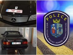 Hamis rendszámmal a határon