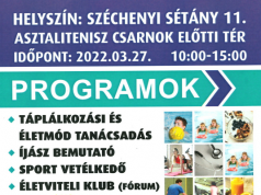 Kecskeméti Spartacus Sportkör_Programok 2022.03.27.