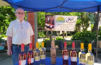 Disztl bioborok a kecskeméti Tanyai Termék Piacon