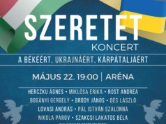 SZERETET KONCERT a békéért, Ukrajnáért, Kárpátaljáért