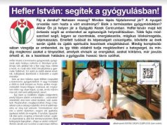 Hefler István: segítek a gyógyulásban!