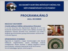 PROGRAMAJÁNLÓ DECEMBER