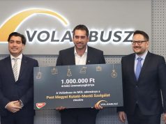 A Volánbusz és a MOL 5 millió forinttal támogatja a civil szervezeteket