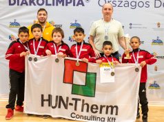 A kisiskolás birkózók Diákolimpia® versenye zajlott Dunakeszin