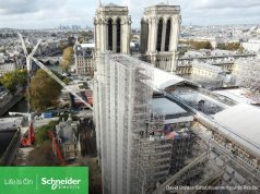 A legmodernebb energiamenedzsmentmegoldásokkal és a Schneider Electric segítségével épül újjá a Notre-Dame