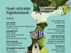 SZÓRAKATÉNUSZ JÁTÉKMÚZEUM ÉS MŰHELY