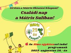 Ingyenes Alma együttes, lélegzetelállító LedShow, egész napos interaktív családi programokkal vára 25 éves Mátrix Oktatási Központ